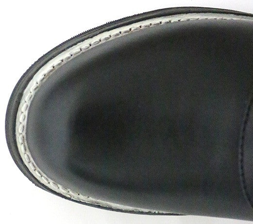 No.1012 ROADWAY slip on shoe Black - pskaufmanfootwear
