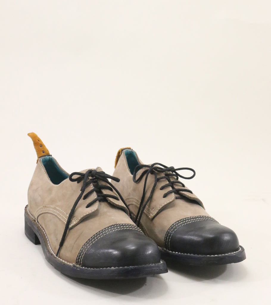 signal toe-cap shoe sand nubuc w contrast toe sz 9 - pskaufmanfootwear