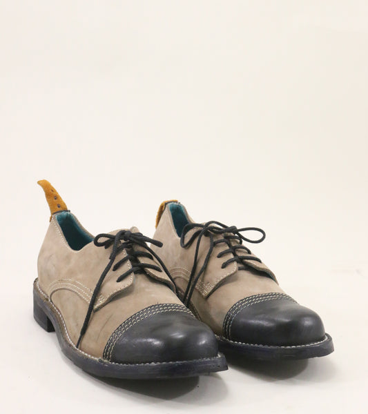 signal toe-cap shoe sand nubuc w contrast toe sz 9 - pskaufmanfootwear