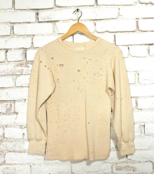 totally blown x pskaufman... Cream thermal - pskaufmanfootwear